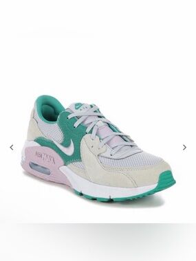 Nike Air Max Sneakers Grey, Teal & Pink